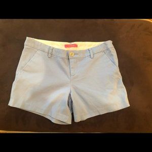 Light Blue Women's Cotton Shorts